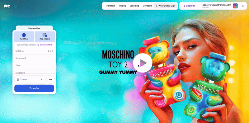 Moschino Cursor Follow
