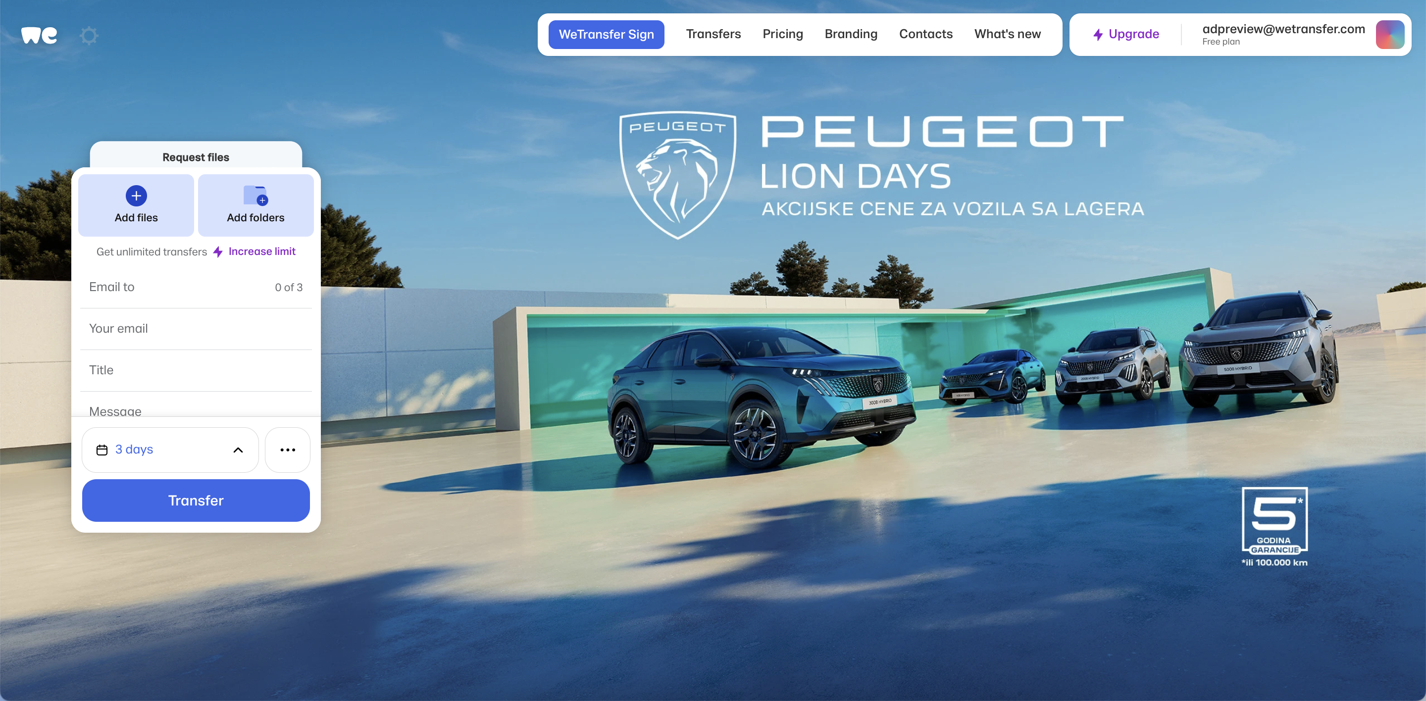 Peugeot Static